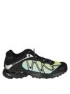 Salomon Xt-whisper Rubber-trimmed Mesh Sneakers In Black
