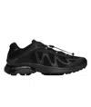 Salomon Xt-6 Expanse Panelled Mesh Sneakers In Black/asphalt