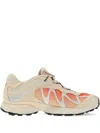 Salomon Whisperer Xt Mesh Panel Sneakers In Neutral
