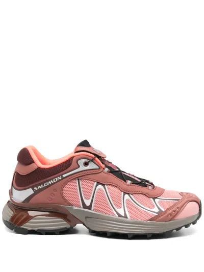 Salomon Xt-whisper Rubber-trimmed Mesh Sneakers In Red