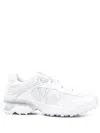 Salomon 'xt-whisper' White Sneakers With Printed Logo On The Side And Drawstring Closure In White