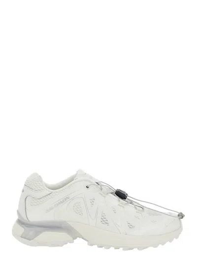 SALOMON 'XT-WHISPER' BEIGE SNEAKERS WITH PRINTED LOGO ON THE SIDE AND DRAWSTRING CLOSURE IN FABRIC UNISEX