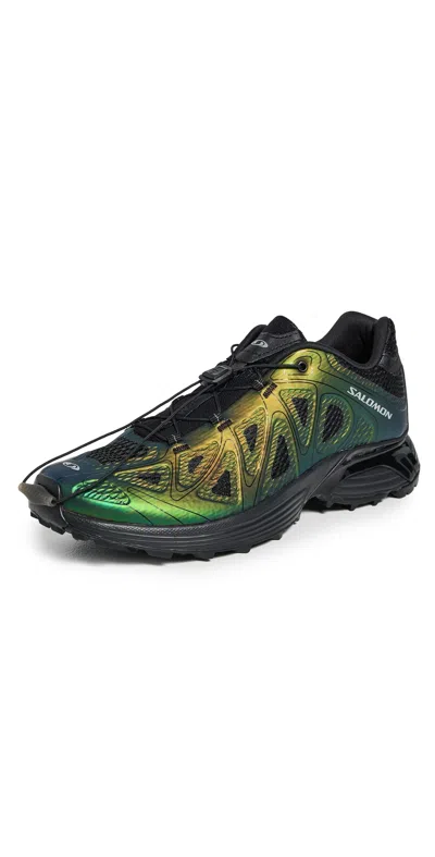 SALOMON XT-WHISPER VOID SNEAKERS BLACK/BLACK/SILVER METALLIC X