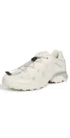 Salomon Xt-whisper Void Panelled Mesh Sneakers In White