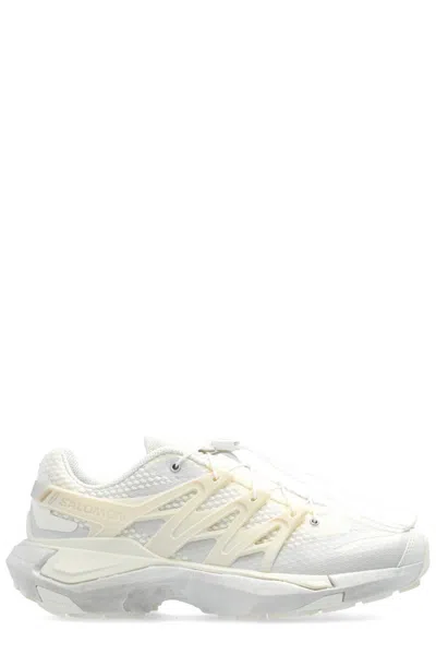 Salomon Xt-6 Panelled Sneakers In White