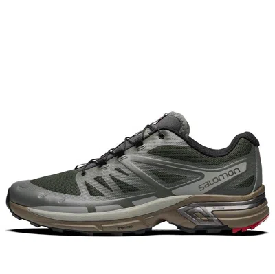 Salomon Xt-wings 2 Trail Professional 'peat Castor Grey' In Gray