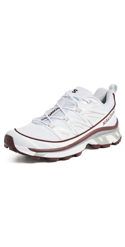 Salomon Xt-6 Expanse Sneakers Ancient Water/chocolate/silver In White