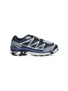 Salomon Navy Blue Xt6 Goretex Sneakers In Black