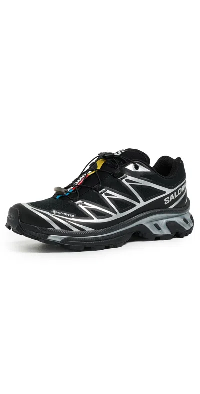 Salomon Xt-6 Gtx Sneakers Black/black/ftw Silver