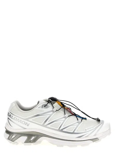 Salomon Lightweight Unisex Sneakers With Textile Lining And Rubber Outsole In White