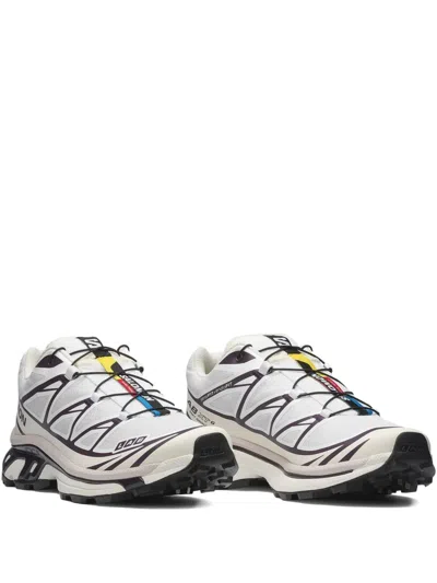 Salomon Xt-6 Logo-print Sneakers In White
