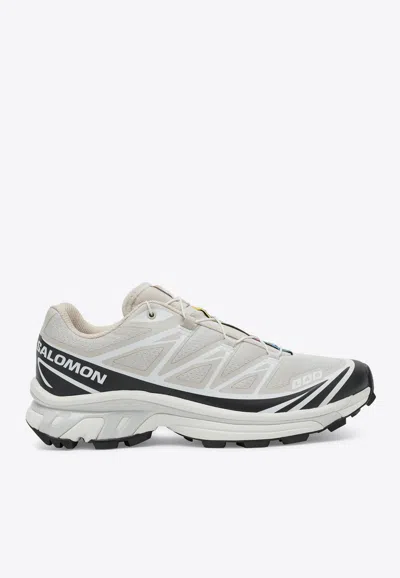 Salomon Xt-6 Low-top Sneakers In Gray