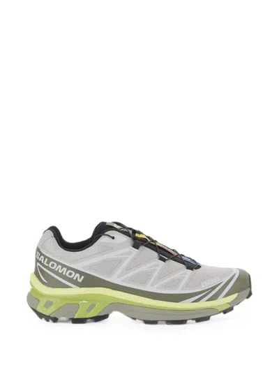 Salomon Xt-6 Mesh Sneakers In Gray
