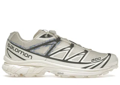 Pre-owned Salomon Xt6 Mindful Sneakers In Vanilla Ice/quiet Shade In White