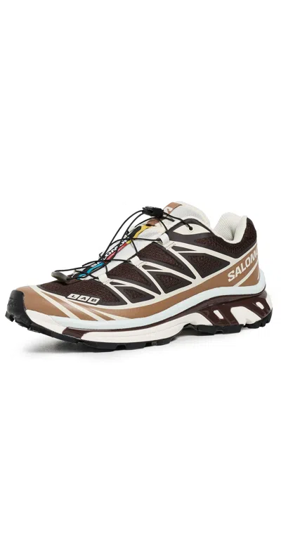 Salomon Xt-6 Sneakers Black Coffee/burro/chocolate