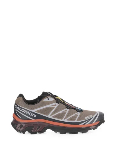 Salomon Trainers Brown Xt-6 In Multi