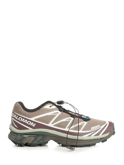 Salomon Xt-6 Sneakers Brown In Multi