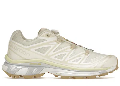 Pre-owned Salomon Xt6 Sneakers In Vanilla Ice/yellow Iris/arctic Ice
