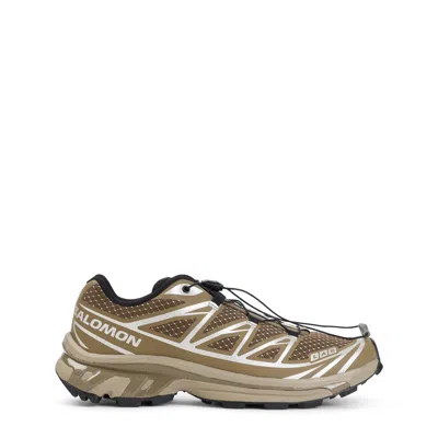 Salomon Xt-6 Steel Streets Unisex Sneakers In Brown