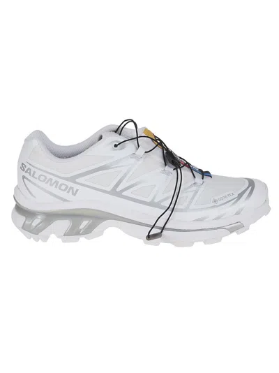 Salomon Xt6 Waterproof Sneakers In White