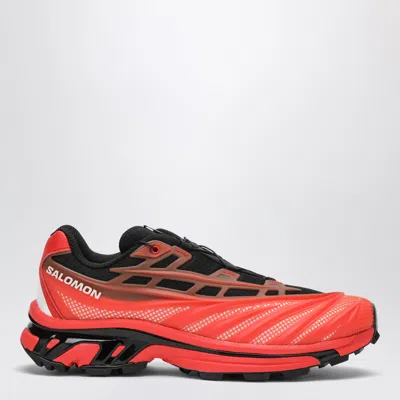 Salomon Xt-evo Sneakers With Quicklace And Cushioned Midsole In Red