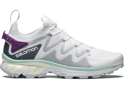 Pre-owned Salomon Xtrush Sneakers In White/pearl Blue/yucca