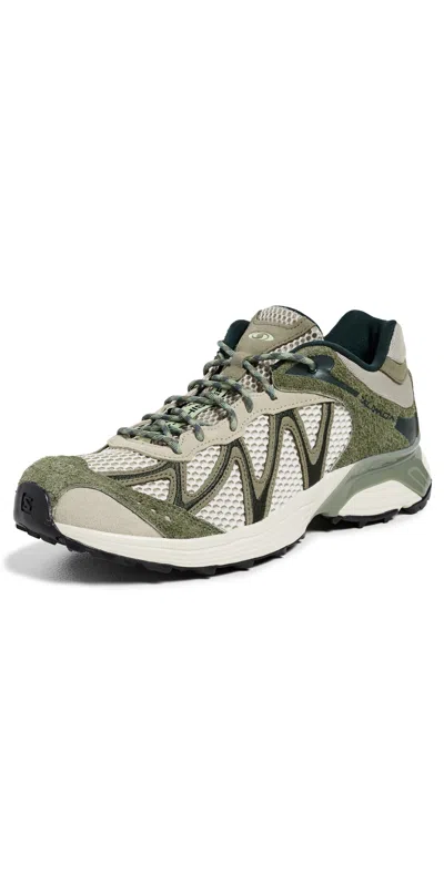Salomon Xt-whisper Embroidery Sneakers Green/eucalyptus/butterfly In Multi