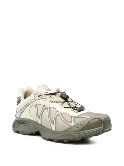 Salomon Xt-whisper Gore-tex Panelled Sneakers In Neutral