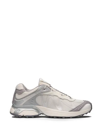 Salomon Xt-whisper Panelled Sneakers In White