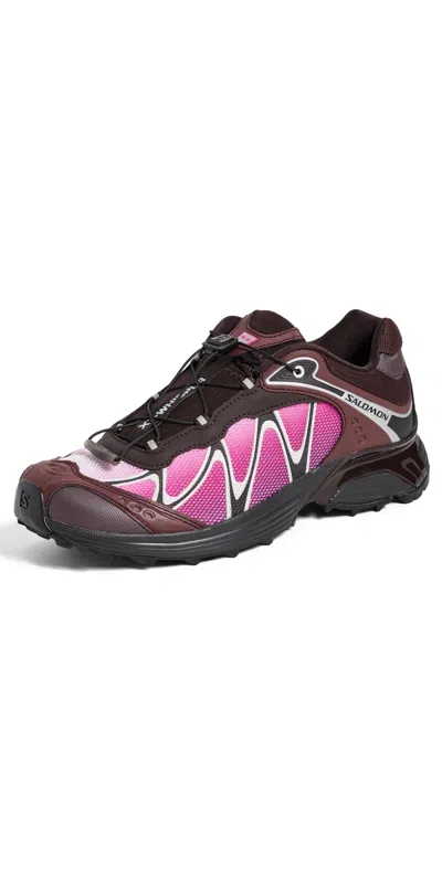 Salomon Xt-whisper Sneakers Black/chocolate/pink Yarrow In Brown