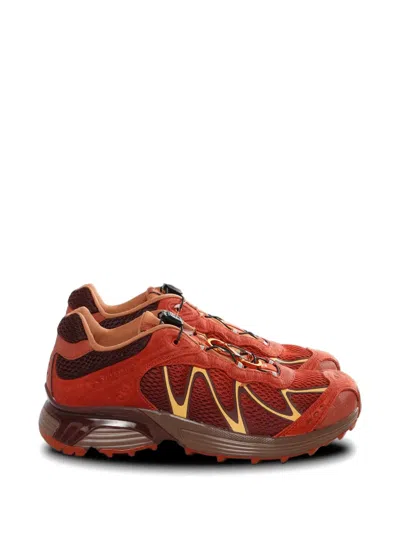 Salomon Xt-whisper Zigzag Detail Sneakers In Orange