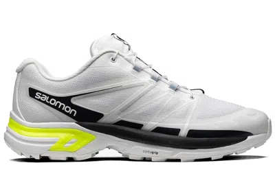 Pre-owned Salomon Xtwings 2 Sneakers In Nimbus Cloud/black/patina Green