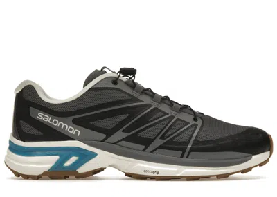 Pre-owned Salomon Xtwings 2 Sneakers In Quiet Shade/vanilla Ice/blue Aster In Multi