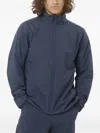 Salomon Zip-up Stand-collar Jacket In Blue