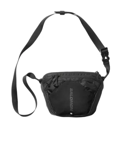 Salomon Zippered Crossbody Bag In Blue