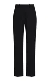 Salon 1884 Cybo Wool Tuxedo Pants In Black