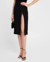 Salon 1884 Cocteau Double-breasted Bustier Blazer In Black