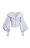 Salon 1884 Muxe Cotton Top In Stripe