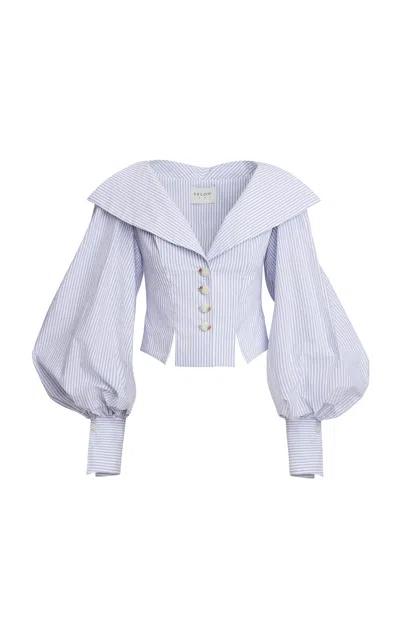 Salon 1884 Muxe Cotton Top In Stripe