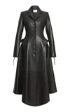 Salon 1884 Rossetto Lambskin Coat In Black