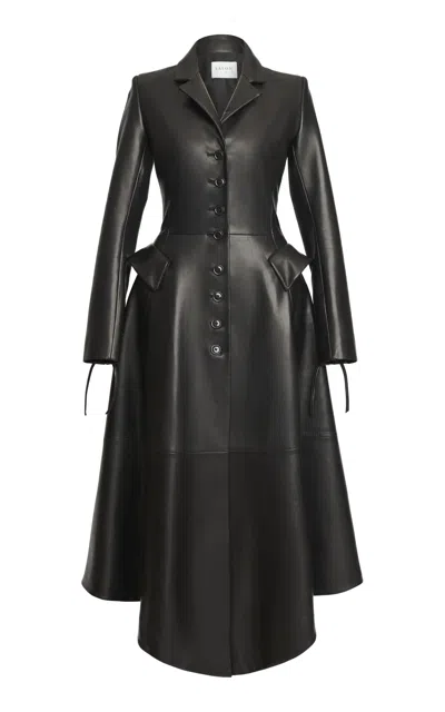 Salon 1884 Rossetto Lambskin Coat In Black