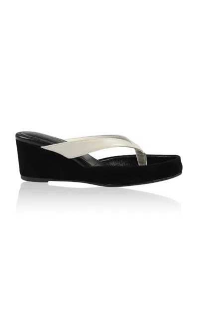 Salondeju Frame Wedge Mule In Multi