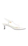 Salondeju Mine Strap Leather Sandals