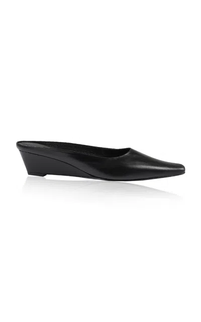 Salondeju Vintage Square Mule In Black