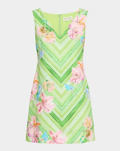 Saloni Alba C Mini Dress