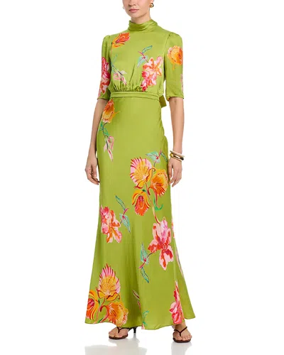 Saloni Adele-b Dress In Green