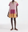 SALONI ASHLEY-B DRESS IN SEA PINK