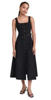 Saloni Bibba B Dress Black In Black