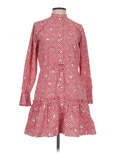 Pre-owned Saloni Casual Dress In Pink