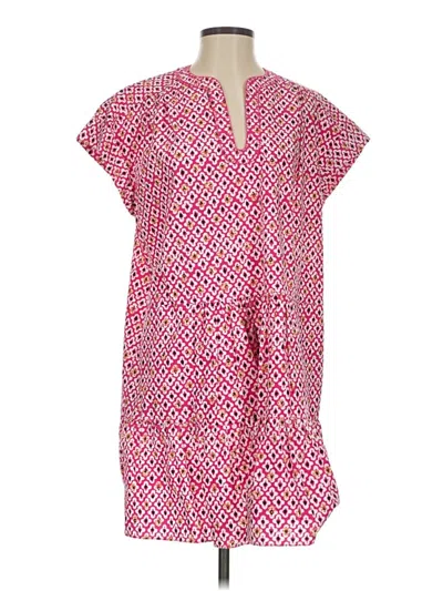 Pre-owned Saloni Casual Dress In Pink